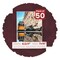Dark Red Suede Mat Board for 8.5x11 Frames - Fits 7x10 Photos